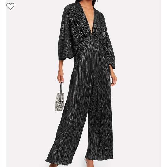 ROTATE by Birger Christensen Metallic Jumpsuit - Picture 3 of 4